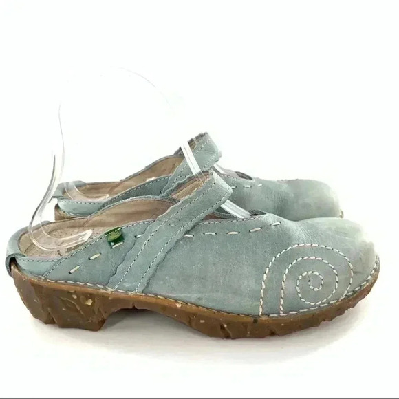 El Naturalista Shoes - El NaturaLista flats  size 36 blue leather fairycore comfort mules artisan clogs
